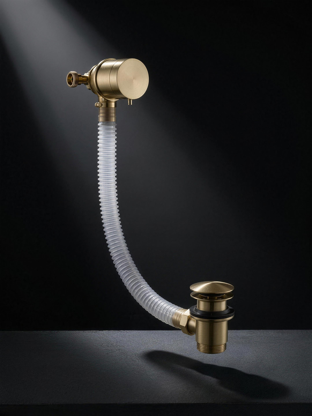 Fonte Overflow Filler in Cast Brass