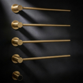 Scala Towel Radiator Curved in Cast Brass