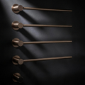 Scala Towel Radiator Curved in Cast Bronze