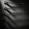 Scala Towel Radiator Curved in Cast Gunmetal