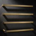 Scala Towel Radiator Square in Cast Brass