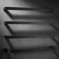 Scala Towel Radiator Square in Cast Black
