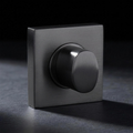 Filo Turn Square in Cast Gunmetal, oval turn on a square rose