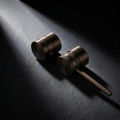 Fonte Wall-Mounted Basin Mixer — the two handles supplied, knurled and smooth, in Cast Bronze